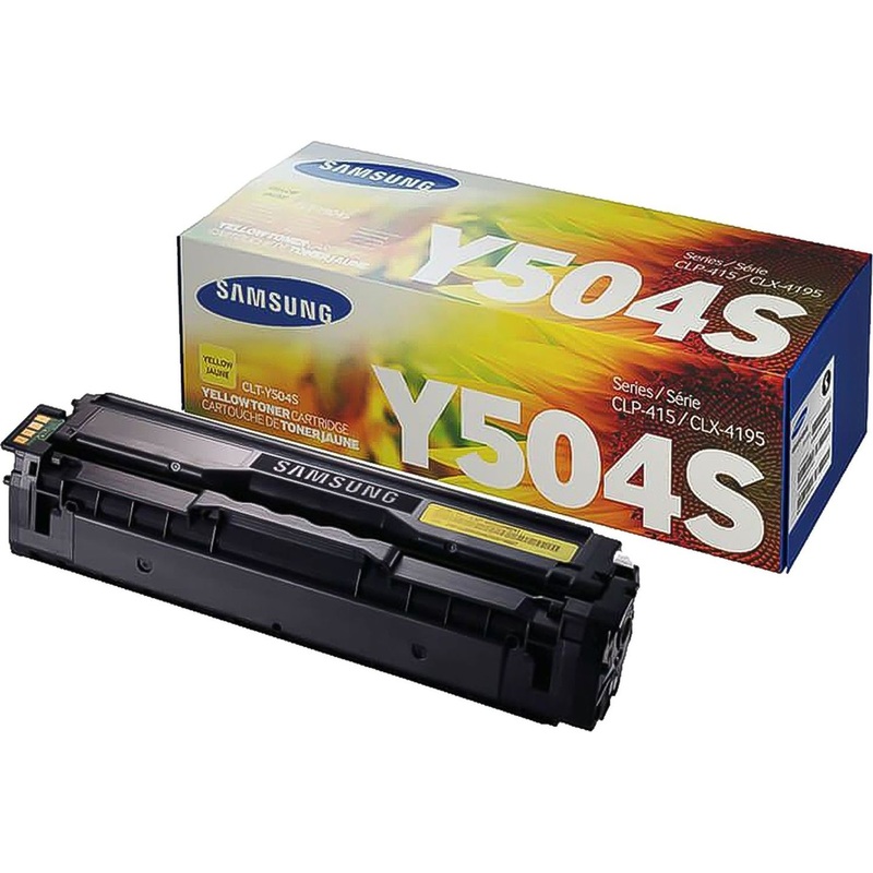 Изображение товара Оригинальный желтый лазерный картридж Samsung CLT-Y504S SU504A для принтеров