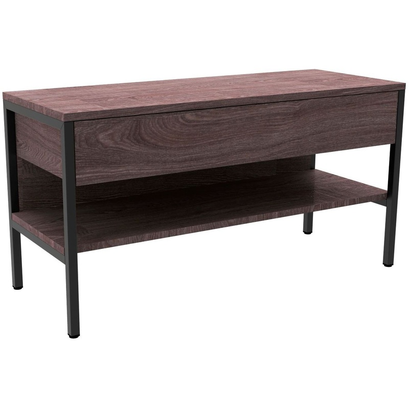 Изображение товара Тумба Комус Онега-15 под телевизор, ясень анкор тёмный, 904х350х565 мм