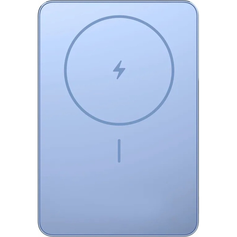 Изображение товара Внешний аккумулятор (power bank) Xiaomi Super Slim Magnetic 5000 мАч 22.5W синий (BHR08POGL)