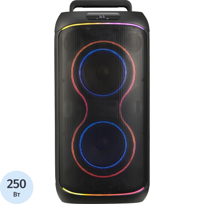 Изображение товара Акустическая система Aiwa CAS-750 с Bluetooth и подсветкой 250 Вт Черная