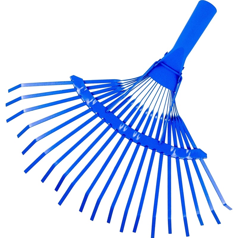 Изображение товара Грабли веерные РусТрейд без черенка 20 зубьев 30 см