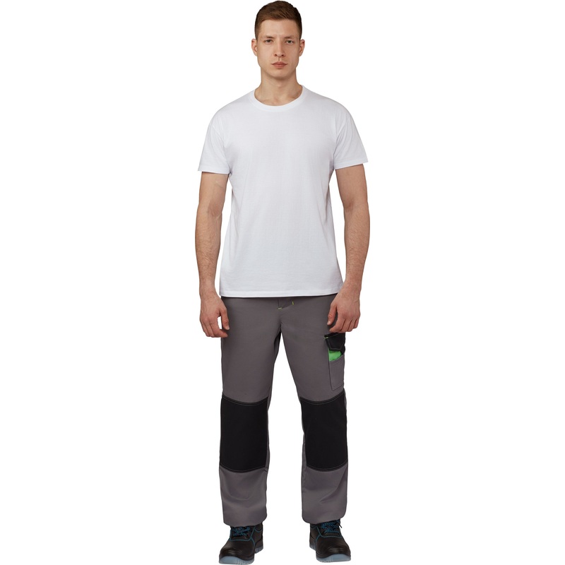 Изображение товара Футболка Imperial 190 белая короткий рукав 100% хлопок размер S