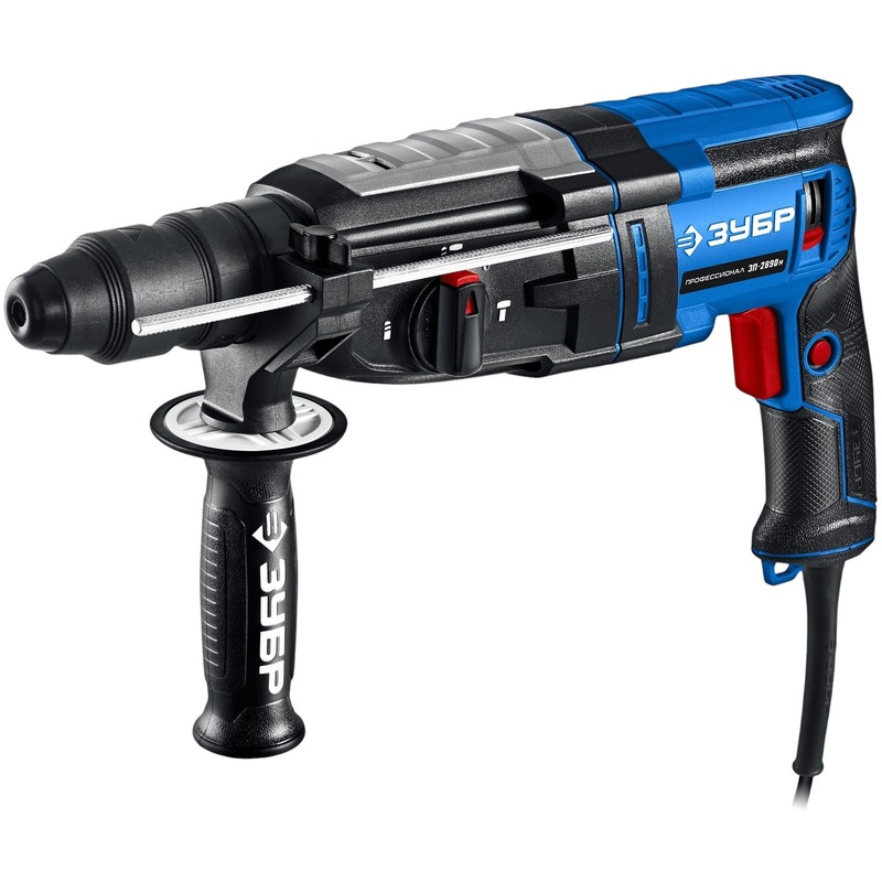 Изображение товара Перфоратор сетевой Зубр ЗП-2890 мс для строительных работ 900 Вт
