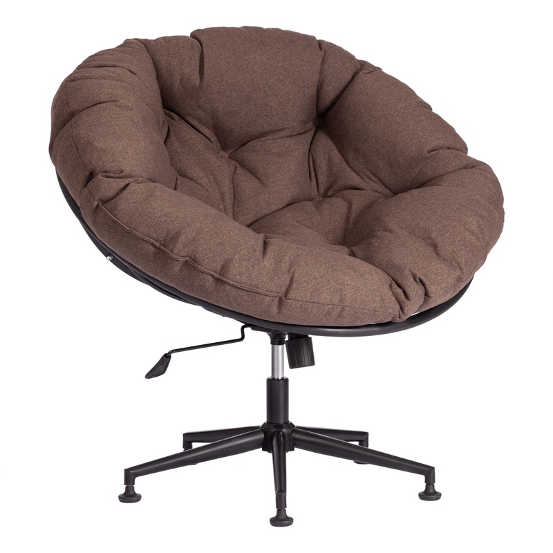 Изображение товара Кресло CLOUDE коричневое/рогожка