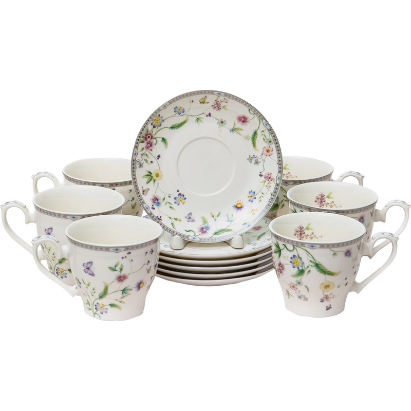 Изображение товара Чайный набор Balsford Мануэла на 6 персон фарфор (12 предметов)