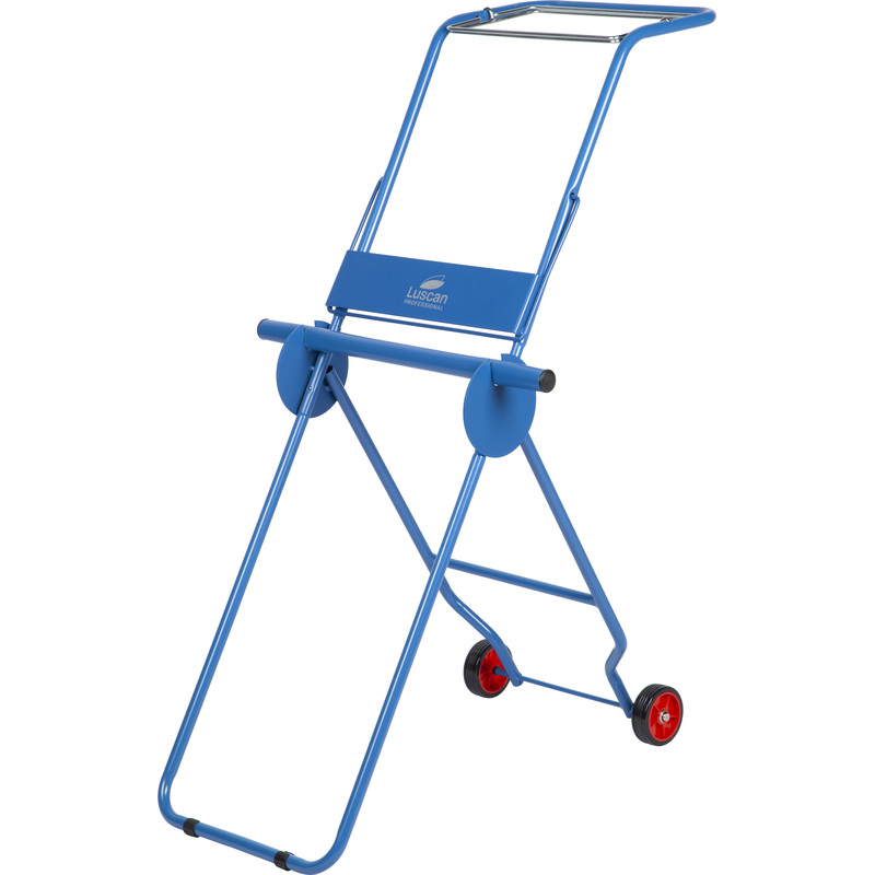 Изображение товара Диспенсер для протирочных материалов Luscan Professional напольный стальной синий