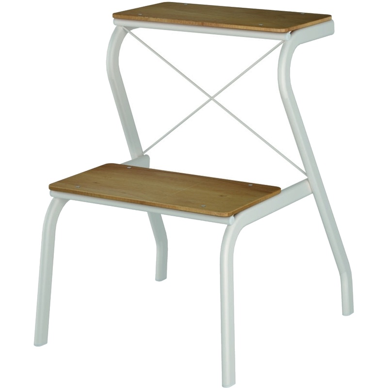 Изображение товара Табурет стремянка Конёк бежевый 560 мм из металла