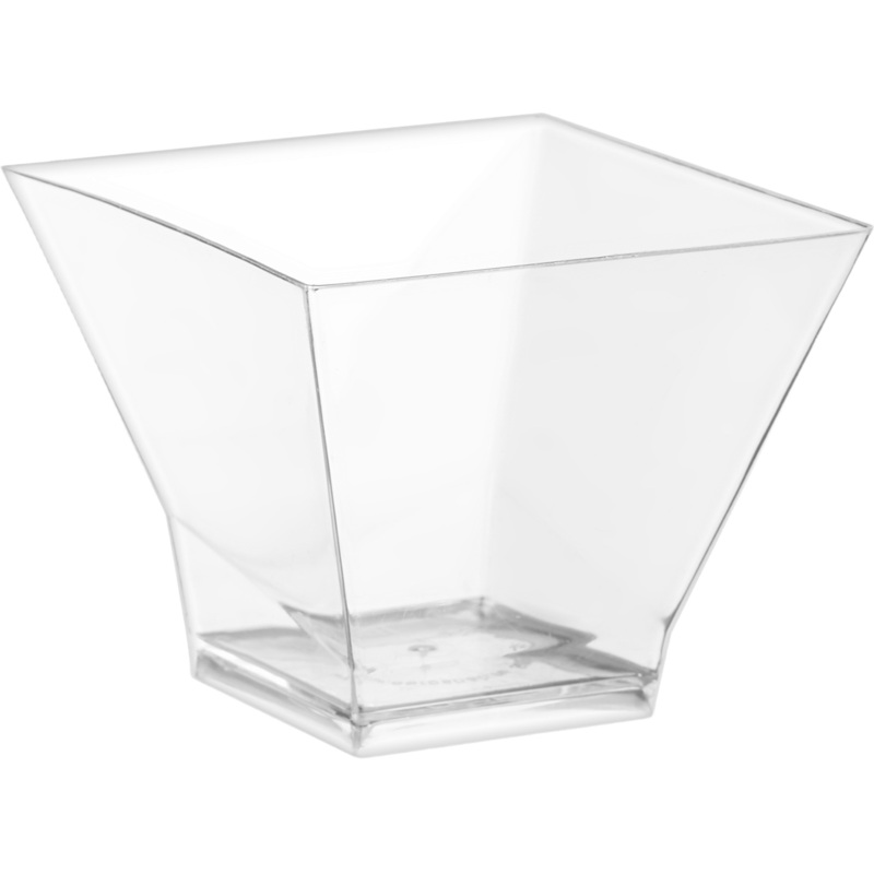 Изображение товара Форма фуршетная Пагода PS 67х67 мм 120 мл прозрачная упаковка 500 шт