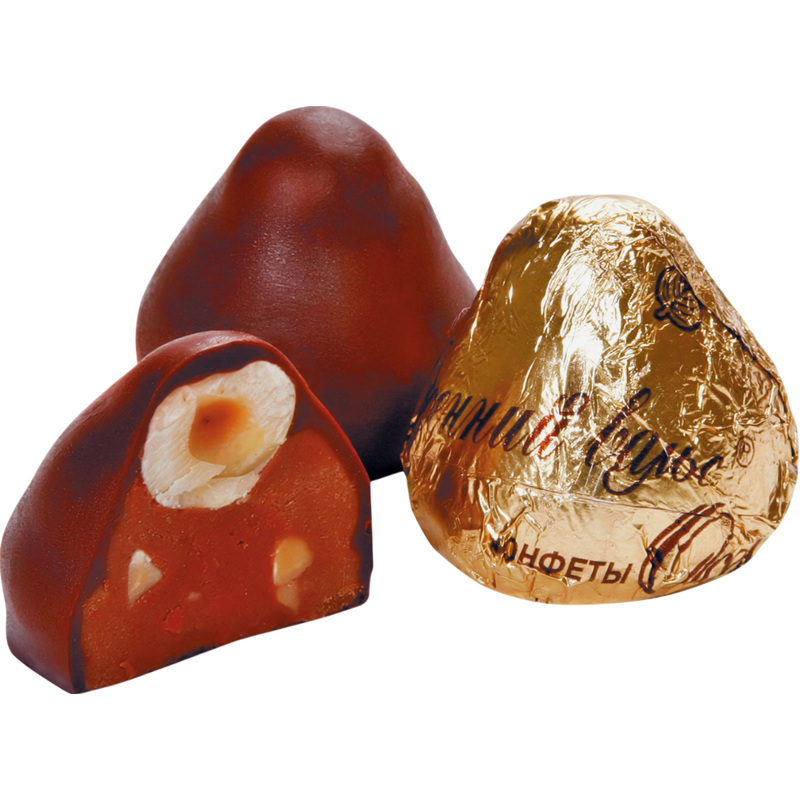 Изображение товара Шоколадные конфеты Осенний вальс 6 кг с пралине и орехами