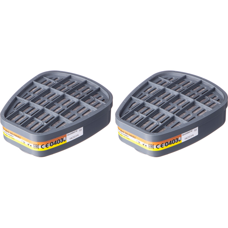 Изображение товара Фильтр противогазовый Unix 522 А2В2Е2 2 шт в упаковке уценка