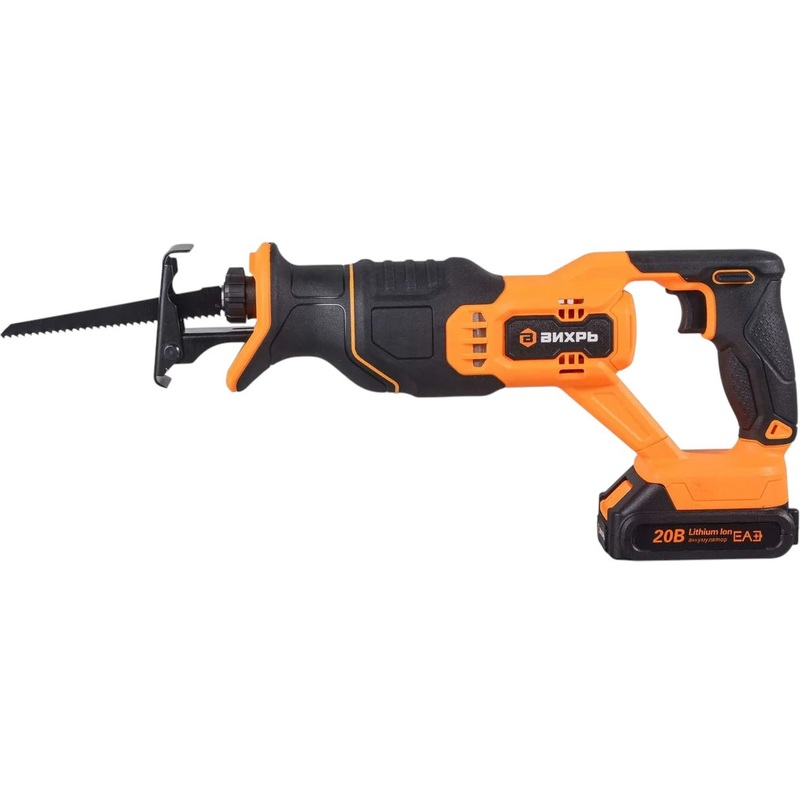 Изображение товара Аккумуляторная сабельная пила Вихрь АСП-20Li 20В глубина реза 150мм