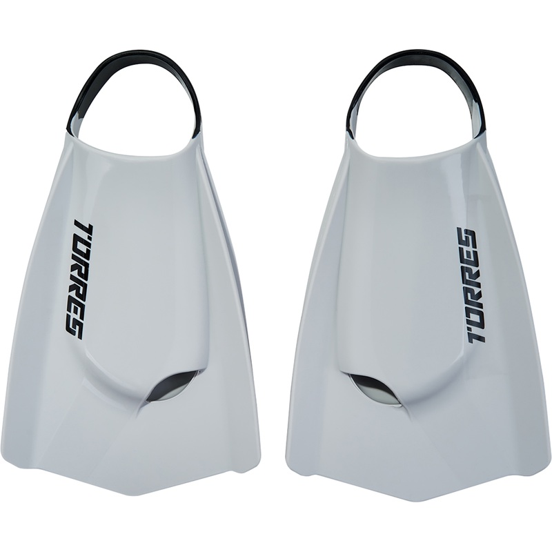 Изображение товара Профессиональные ласты для бассейна Torres F03 SWF032402GR 40-41 силикон черные серые