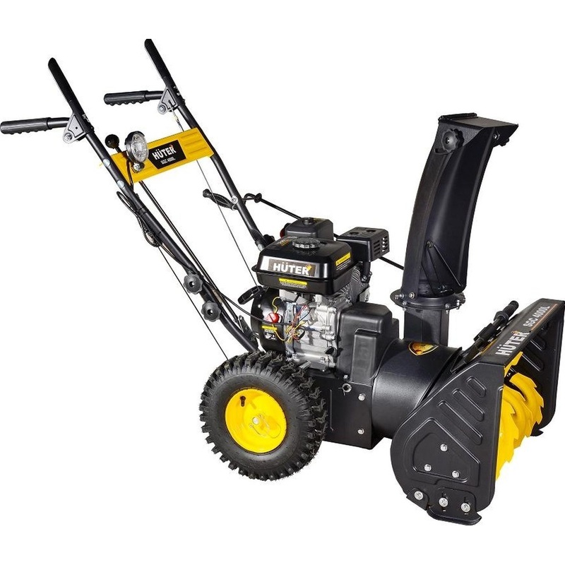 Изображение товара Бензиновый снегоуборщик Huter SGC 4000L мощность 7 л.с. ширина 56 см фара