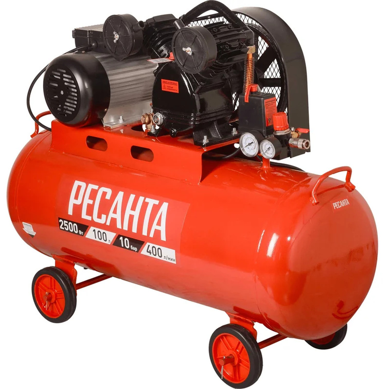 Изображение товара Компрессор Ресанта КП-100/400Р (74/7/5)