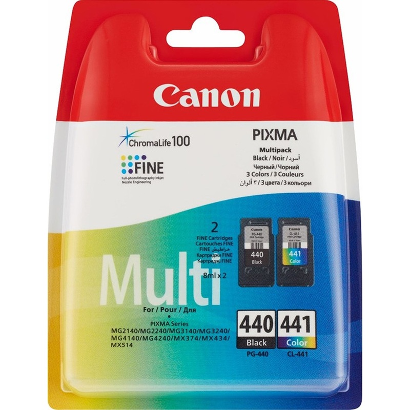 Изображение товара Картридж струйный Canon PG-440/CL-441 5219B005 набор цветной/черный оригинальный
