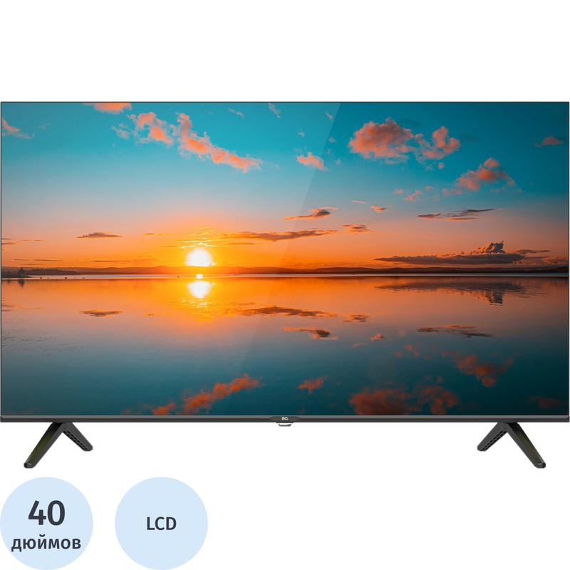 Изображение товара Телевизор 40 дюймов BQ 40FS40B 15866 Full HD, компактный коммерческий дисплей