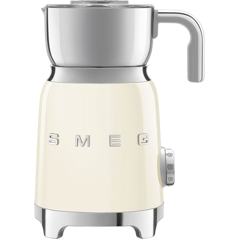 Изображение товара Вспениватель для молока Smeg MFF11CREU стиль 50-х нержавеющая сталь