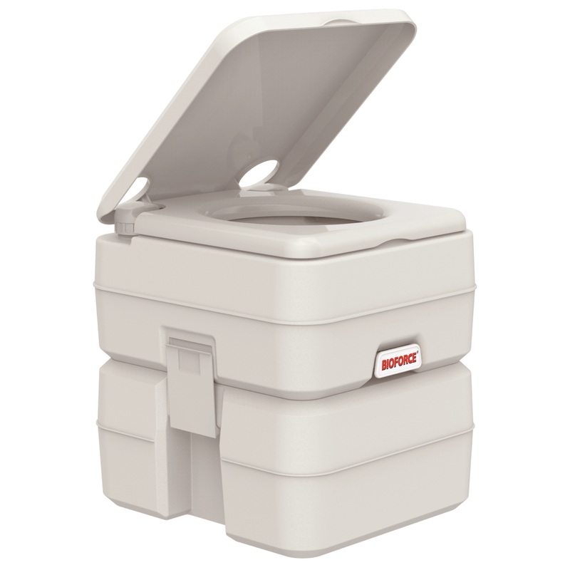 Изображение товара Биотуалет Bioforce Compact WC 15-20 белый для дачи и пикника