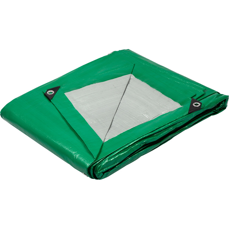 Изображение товара Тент тарпаулин 600 см x 10 м 120 г/кв.м, прочный и универсальный укрывной материал