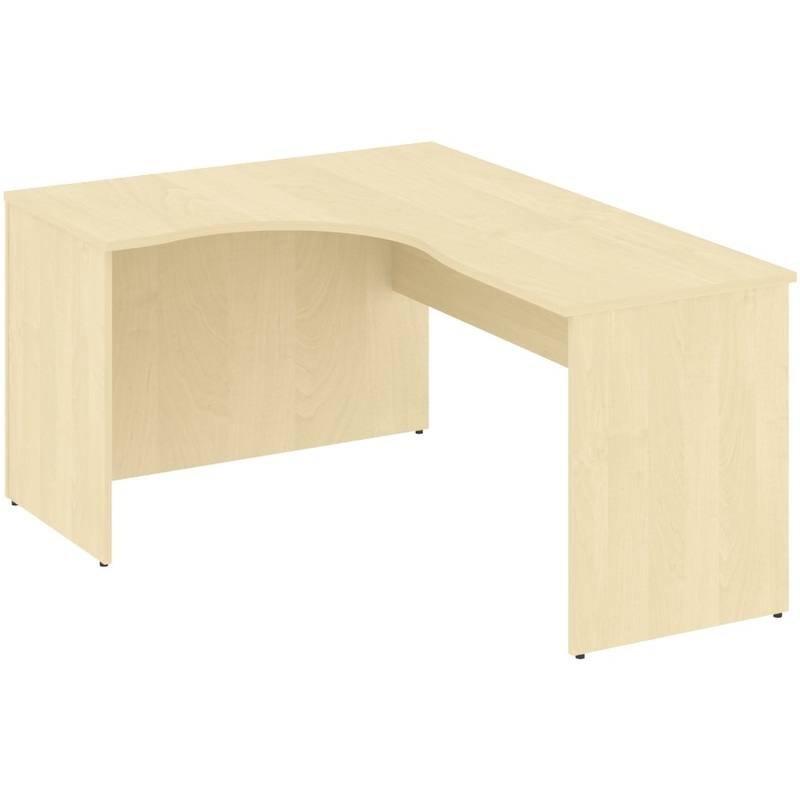 Изображение товара Угловой стол Riva А.СА-4 Л левый из ЛДСП с регулировкой высоты и высокой прочностью