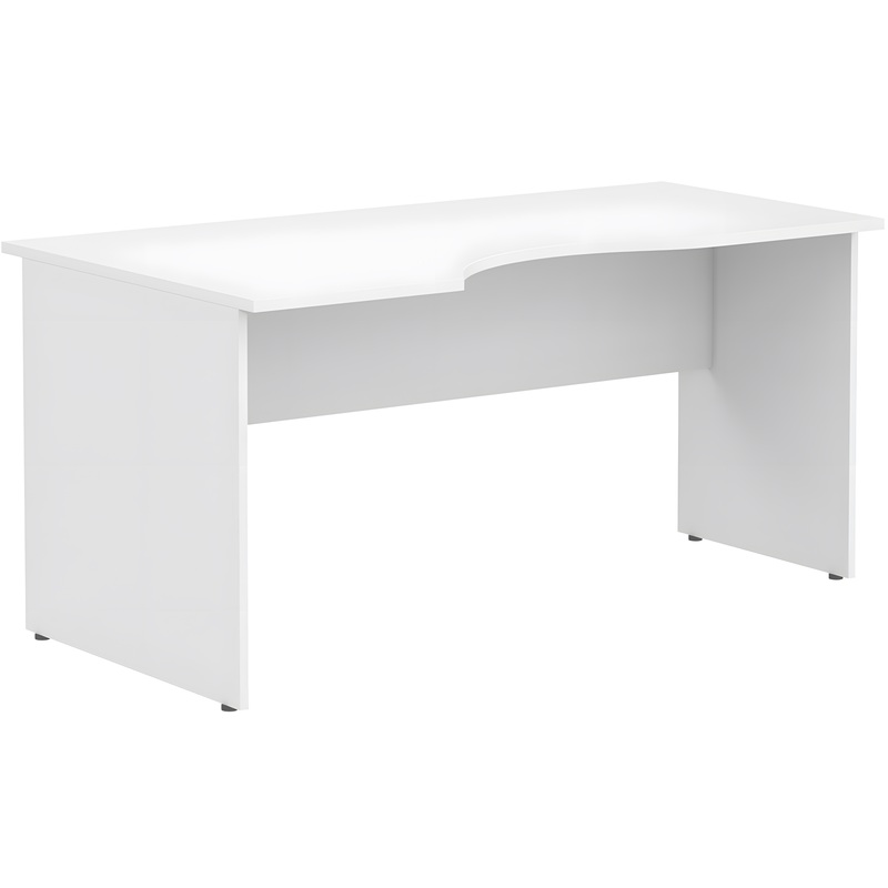 Изображение товара Эргономичный левый стол Imago СА-1Л белый 1600x900x755 мм