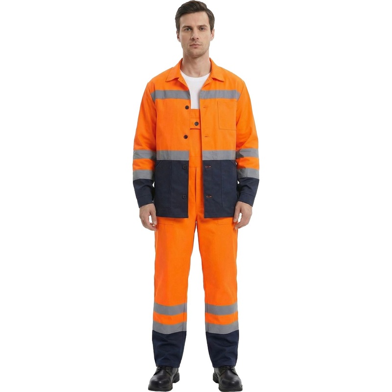 Изображение товара Костюм ЛС07-КПК сигнальный летний оранжево-синий с СОП