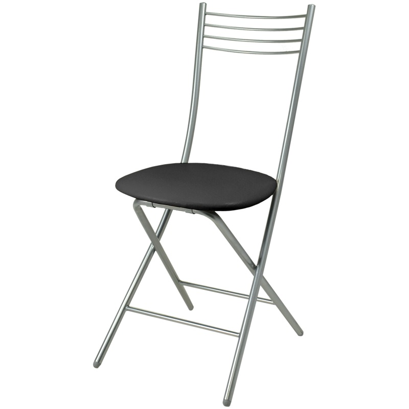 Изображение товара Складной стул для столовых Хлоя А1.01-02 черный