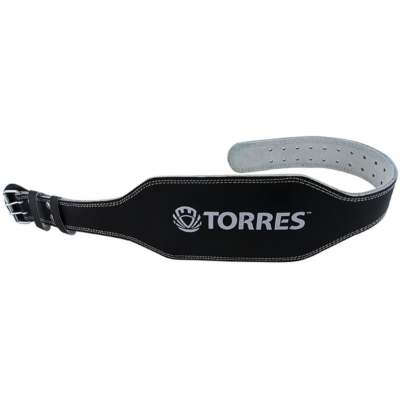 Изображение товара Пояс тяжелоатлетический Torres PRL619018S 100 см натуральная кожа регулируемый
