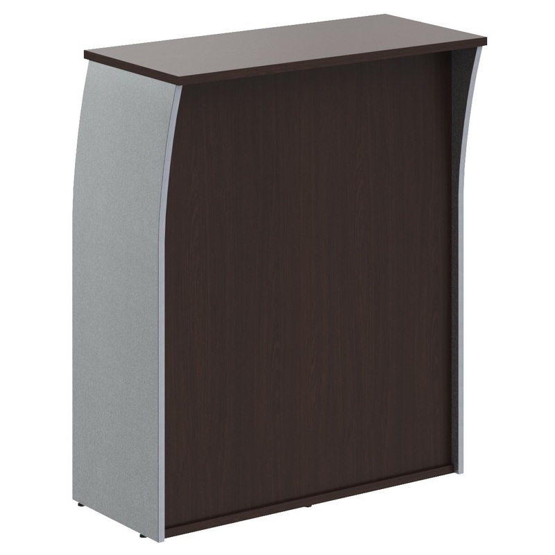 Изображение товара Модуль ресепшн Imago прямой венге магия металлик 115х94х51 см