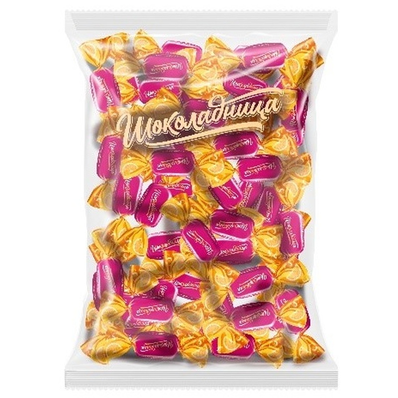 Изображение товара Конфеты глазированные Шоколадница с апельсином 1 кг