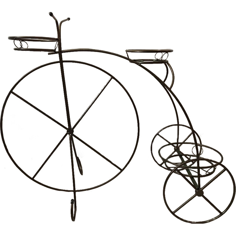 Изображение товара Подставка для цветов Ярмарка-Тверь 125x48x97 см бронзовая