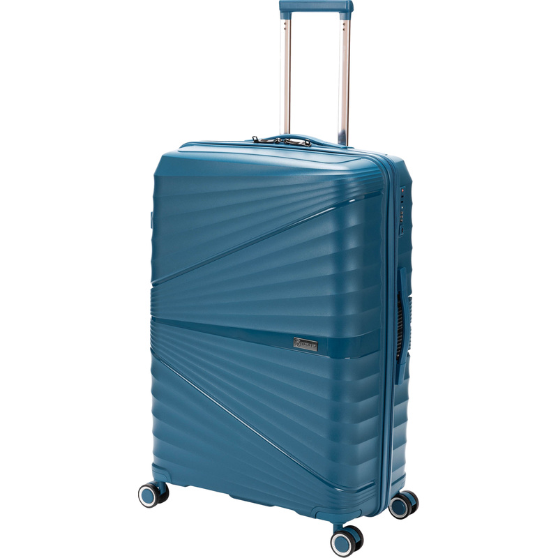 Изображение товара Чемодан Torber Nevo размер L 95 л из полипропилена синий