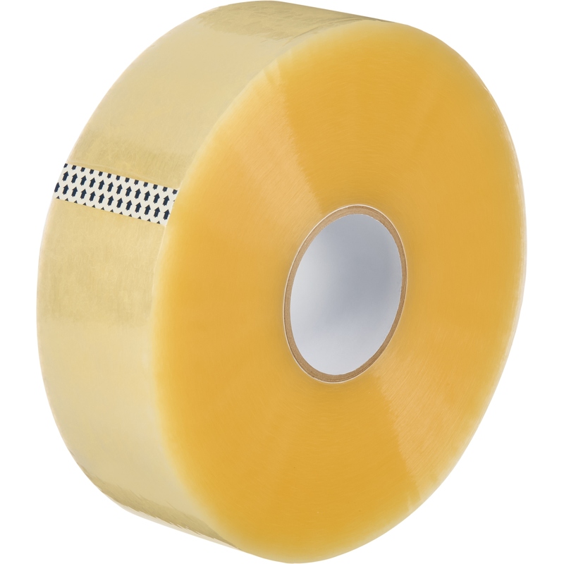 Изображение товара Уцененная прозрачная упаковочная клеящая лента 75 мм 990 м Россия