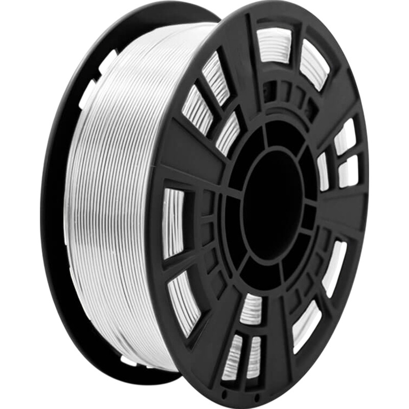 Изображение товара Пластик PLA+ Silk для 3D-принтера Lider-3D белый глянцевый 1.75 мм 1 кг