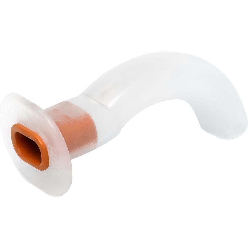 Изображение товара Воздуховод ротоглоточный Alba Healthcare №6 120 мм оранжевый (50 штук в упаковке)