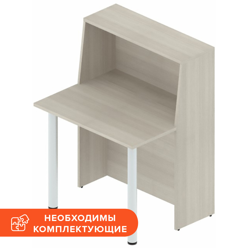 Изображение товара Модуль прямой Агат АЯ-80 (ясень шимо,800х750х1200 мм)