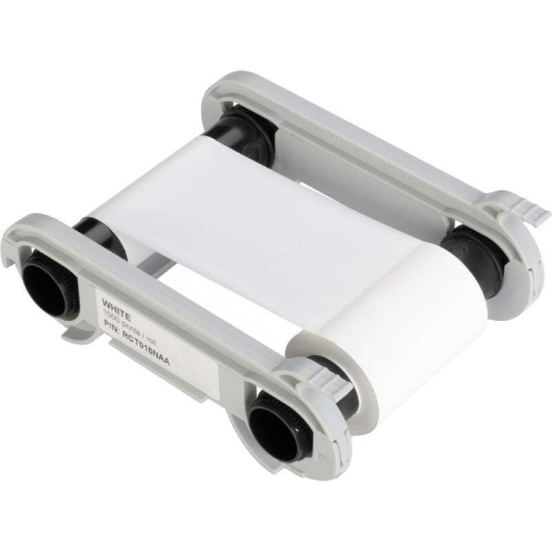 Изображение товара Лента монохромная Evolis белая 1000 отпечатков RCT015NAA