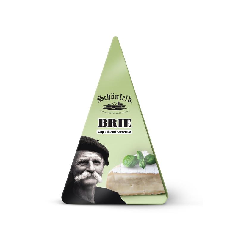 Изображение товара Мягкий сыр Brie Schonfeld с белой плесенью, 100 г