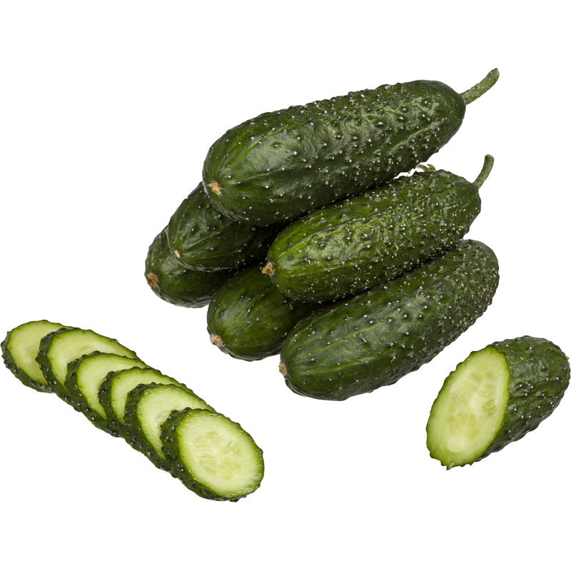 Изображение товара Короткоплодные тепличные огурцы 1 кг свежие и ароматные