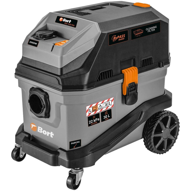 Изображение товара Строительный пылесос Bort BSS-1630-Pro с функцией выдува 1600 Вт Изображение товара Строительный пылесос Bort BSS-1630-Pro с функцией выдува 1600 Вт