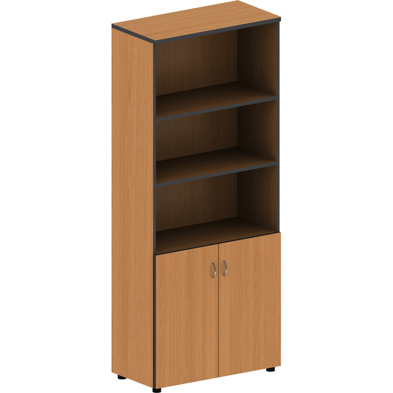 Изображение товара Шкаф для документов Агат АО-23.0 полузакрытый ольха 800x400x1910 мм