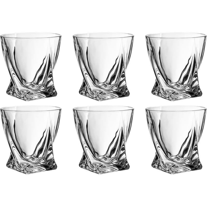 Изображение товара Стакан (олд фэшн) MGline Твист стеклянный 300 мл (6 штук в упаковке)