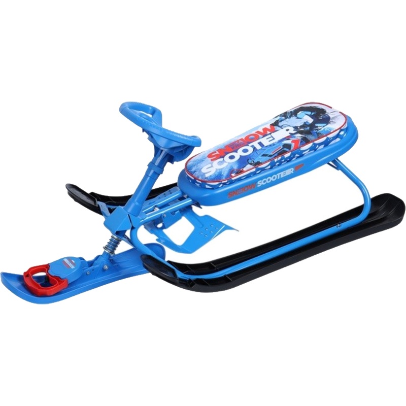 Изображение товара Снегокат детский Nika Ника Кросс с гонщиком для зимних развлечений