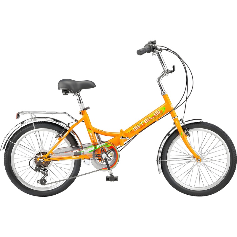 Изображение товара Складной велосипед Stels Pilot 450 оранжевый 2025 года