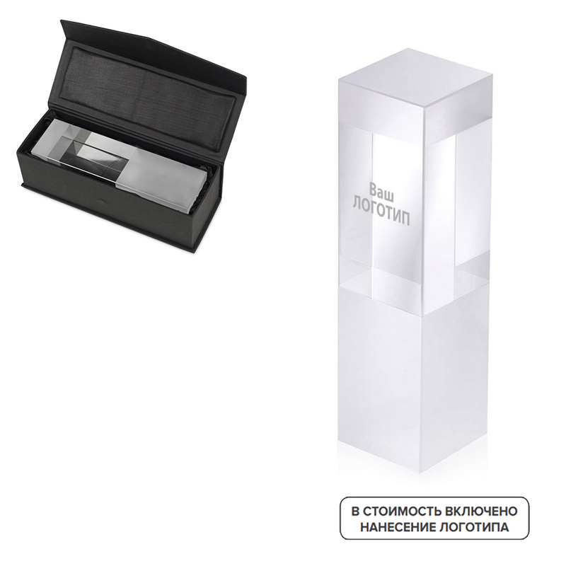 Изображение товара Награда Grat стекло 18x5x5 см 10 штук персонализация гравировка