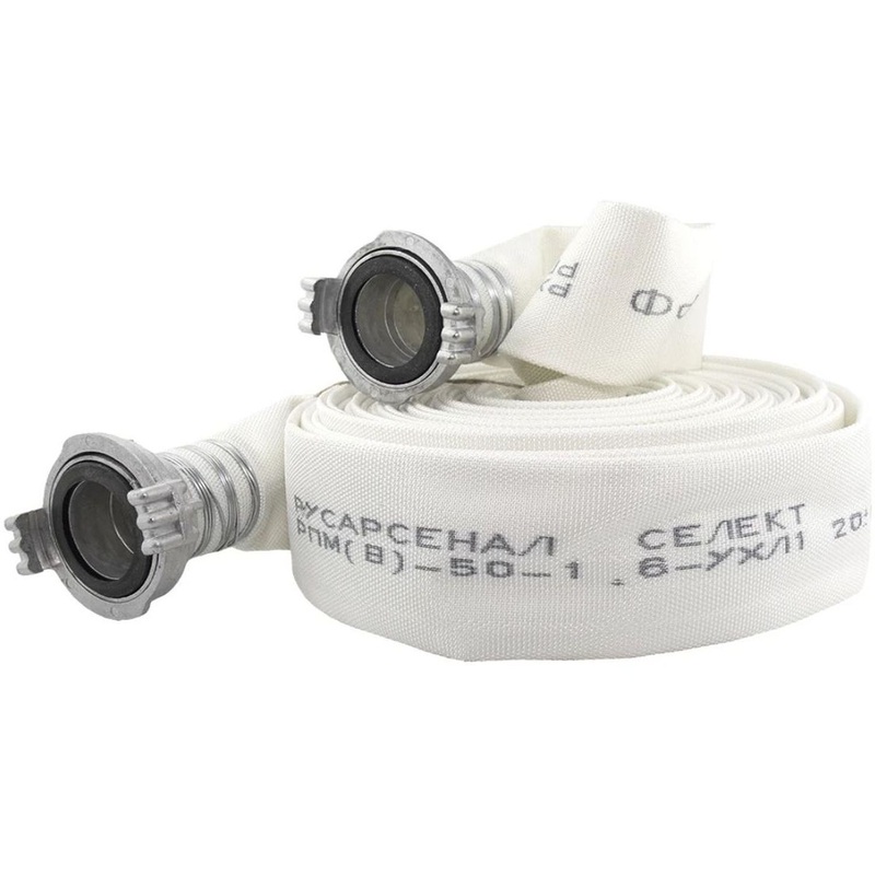 Изображение товара Пожарный рукав напорный Селект 20 м 51 мм 1.6 МПа ГР синтетическая нить/полимерное покрытие
