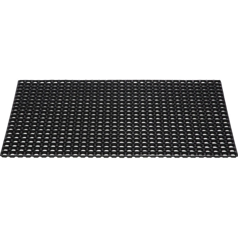 Изображение товара Коврик входной Luscan Professional ячеистый 80x120 см чёрный