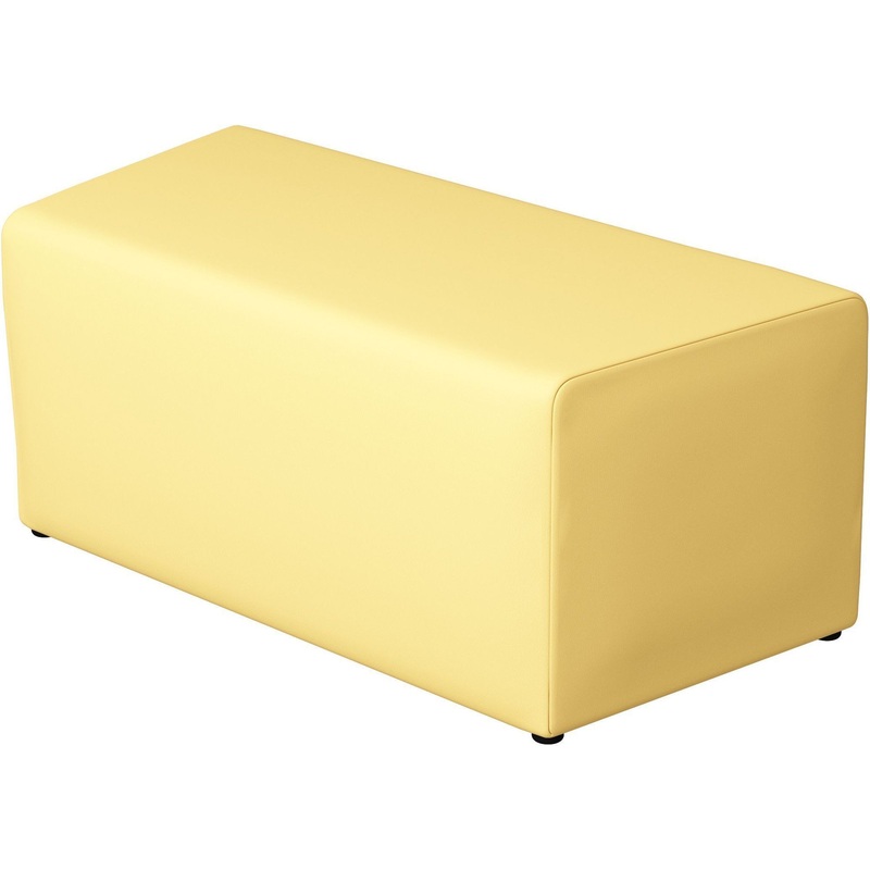 Изображение товара Пуф Step 1 БМ10/1 желтый (искусственная кожа, 1070x490x400 мм)