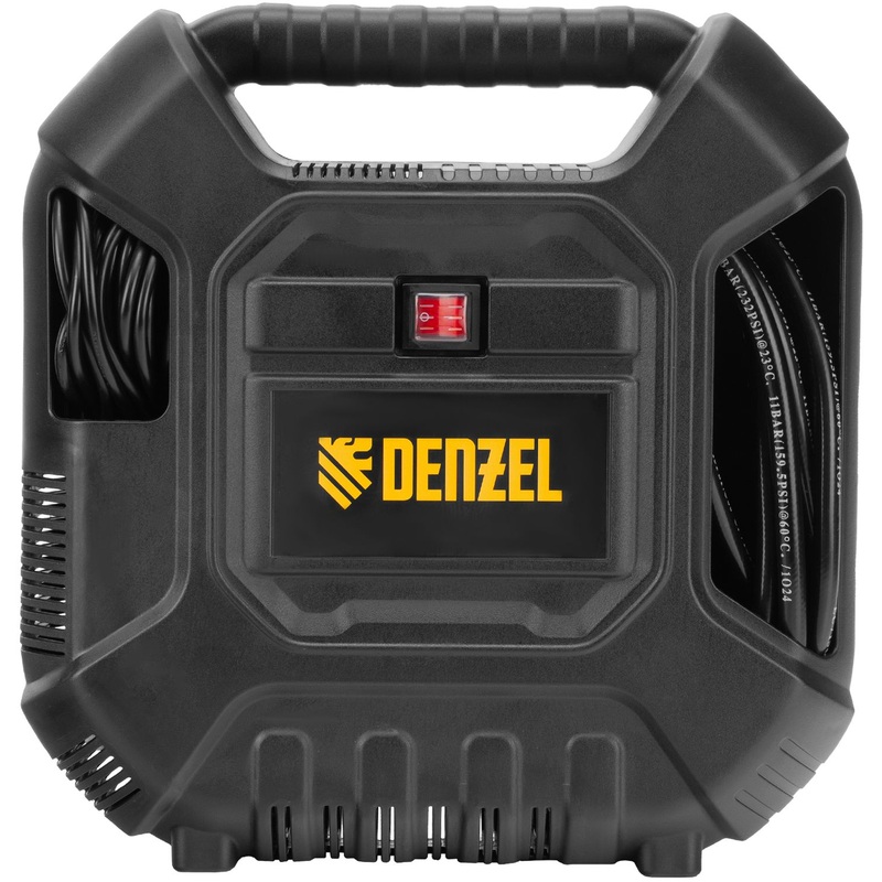 Изображение товара Безмасляный компрессор Denzel DL1100 для пневмопистолетов и инструментов