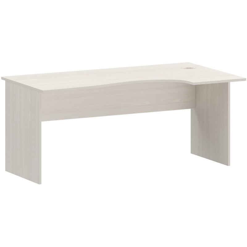 Изображение товара Эргономичный стол Арго А-202 правый ясень шимо 1600х900х760 мм